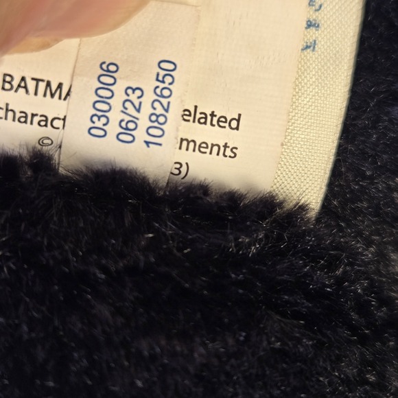 DC Comics Build A Bear Workshop Batman Teddy Bear Stuffed Animal Plush Black EUC - Picture 16 of 16